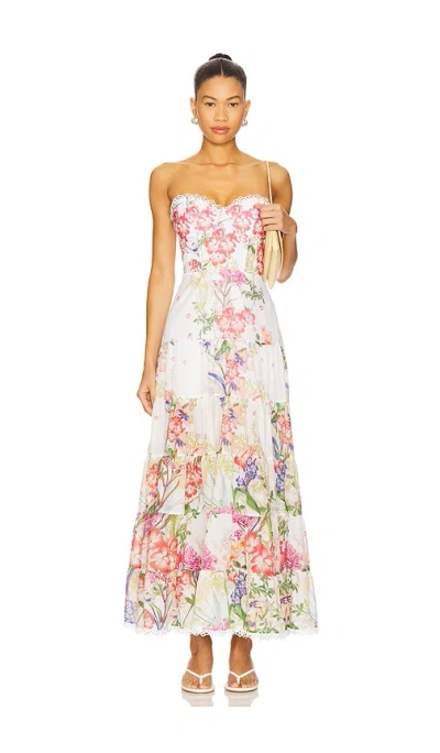 Charo Ruiz Danny Long Dress In Multi