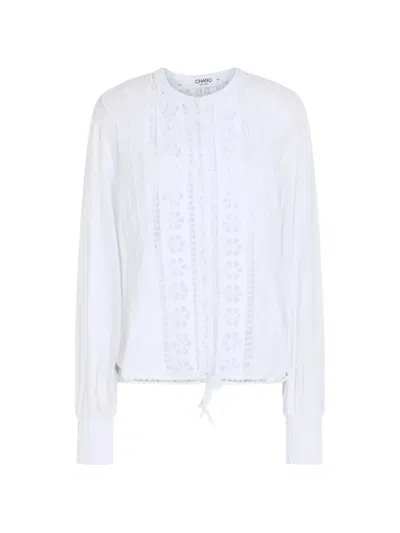Charo Ruiz Donnelie Guipure-lace Shirt In White