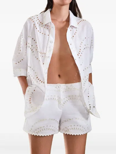 Charo Ruiz Drea Shorts In White