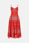 Charo Ruiz Greba Embroidered Maxi Dress