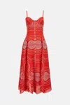 Charo Ruiz Greba Embroidered Maxi Dress