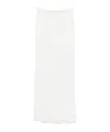 Charo Ruiz Elastic Waist Skirt In Apatewhite