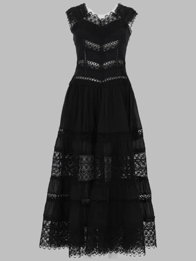 Charo Ruiz Elegant Long Suit With Modern Silhouette In Black