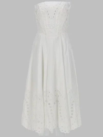 Charo Ruiz Elegant Mini Dress For Women In White