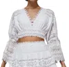 Charo Ruiz Ibiza Elle Top In White