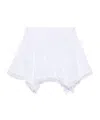 Charo Ruiz Hibis Short Skirt In White