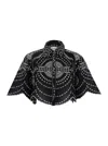 Charo Ruiz Short-sleeved Blouse In Black