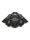 Charo Ruiz Short-sleeved Blouse In Schwarz