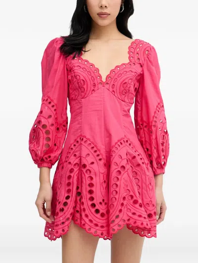Charo Ruiz Esmare Mini Dress In Pink