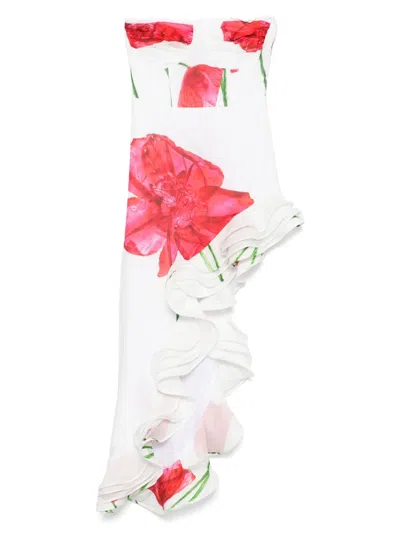 Charo Ruiz Esme Midi Dress In White