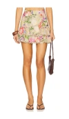 Charo Ruiz Fera Short Skirt In Multi