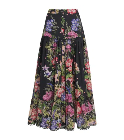 Charo Ruiz Floral Ann Maxi Skirt
