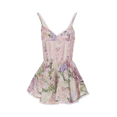 Charo Ruiz 'gardenia' Mini Dress In Pink