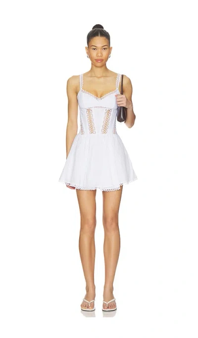 Charo Ruiz Gardenia Short Dress In White