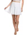 Charo Ruiz Ibiza Gela Mini Skirt In White