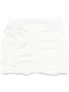 Charo Ruiz Gian Mini Skirt In White