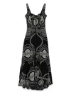 Charo Ruiz Greba Long Maxi Dress In Black In Black  