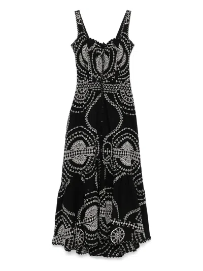CHARO RUIZ GREBA MIDI DRESS