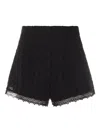 Charo Ruiz Pantaloncini Nero In Black