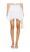 Charo Ruiz Hibis Short Skirt In White