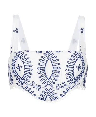 Charo Ruiz Hollowed Out Sling In White
