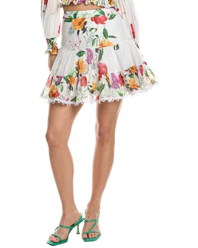 Charo Ruiz Ibiza Argy Skirt In White