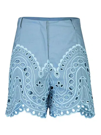 Charo Ruiz Ibiza `dune` Shorts In Blue