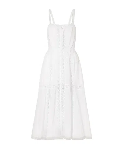 Charo Ruiz Ibiza Ibiza Broderie Maxi Dress In Blue