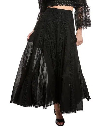 Charo Ruiz Ibiza Norma Maxi Skirt In Black