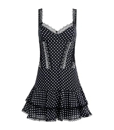 Charo Ruiz Ibiza Polka-dot Carmen Mini Dress In Multi