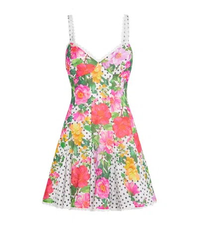 Charo Ruiz Ibiza Rosela Mini Dress In Multi