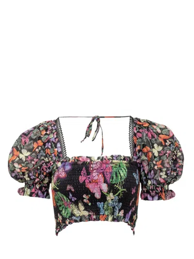 Charo Ruiz Charo Luiz Lirio Top In Black