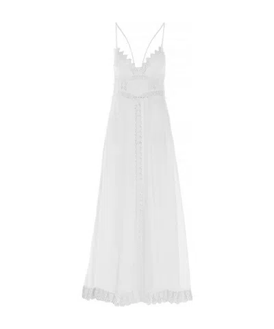 Charo Ruiz Imogen Midi Dress In White