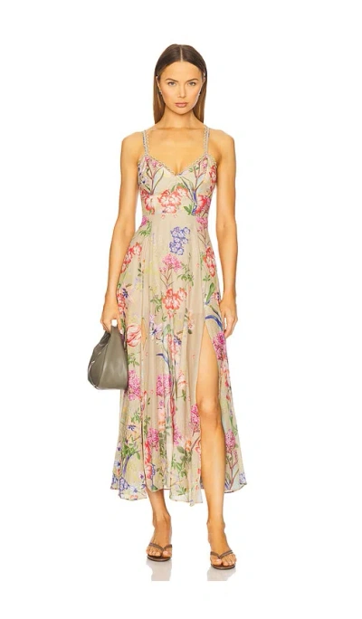 Charo Ruiz Iraso Long Dress In Multi