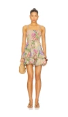 Charo Ruiz Iris Short Dress In Multi