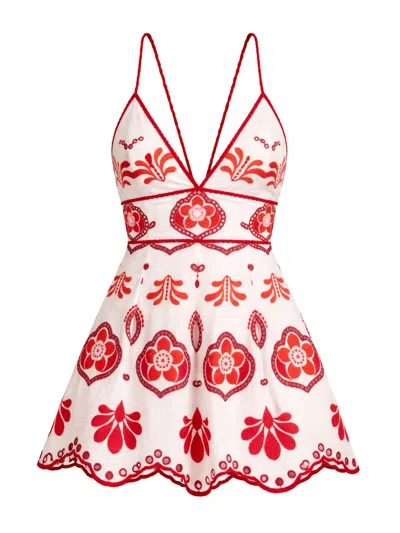 Charo Ruiz Jela Dress In Red