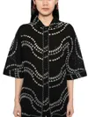 Charo Ruiz Josie Blouse In Black In Black