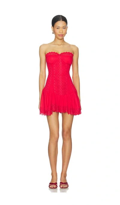 Charo Ruiz Julisse Short Dress In Red