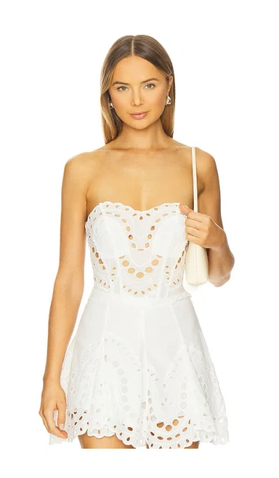 Charo Ruiz Kai Top In White
