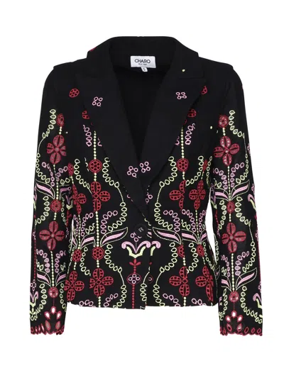 CHARO RUIZ KIRA JACKET IN COTTON AND LINEN BLEND