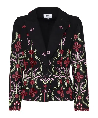 Charo Ruiz Kira Single-breasted Blazer In Black