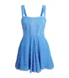 Charo Ruiz Lace Mai Mini Dress In Blue