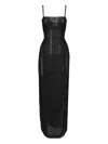 Charo Ruiz Lace-panelled Maxi Dress
