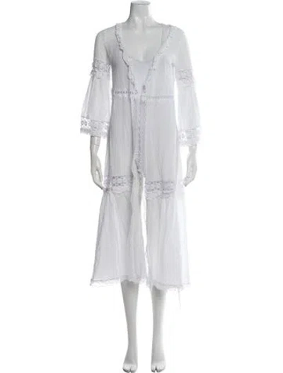 Pre-owned Charo Ruiz Lace Pattern In Neutral