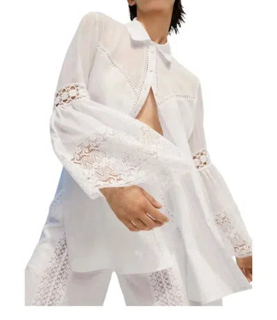 Charo Ruiz Letta Blouse In White