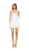Charo Ruiz Lira Short Dress In White