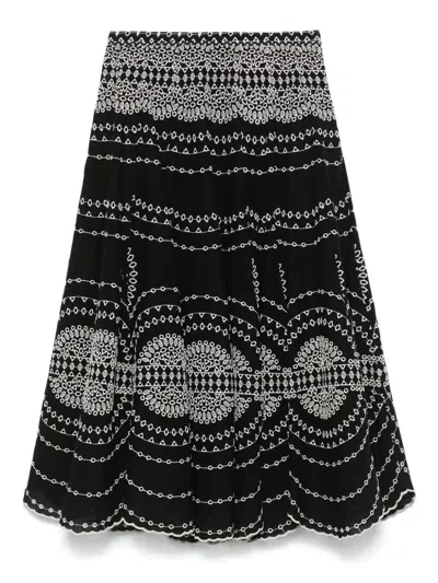 CHARO RUIZ `LIVVY` LONG SKIRT