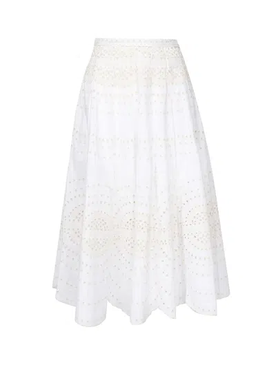 Charo Ruiz Livvy Skirt In White