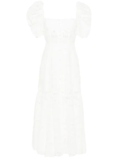 Charo Ruiz Long Dress In White