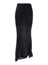 Charo Ruiz Long Skirt Eris In Black